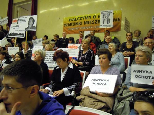 Lokatorska Sesja Rady Warszawy – relacja