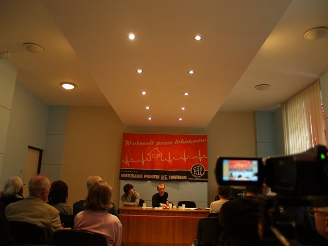 30.04.2011 Spotkanie działaczy ruchu lokatorskiego w Poznaniu