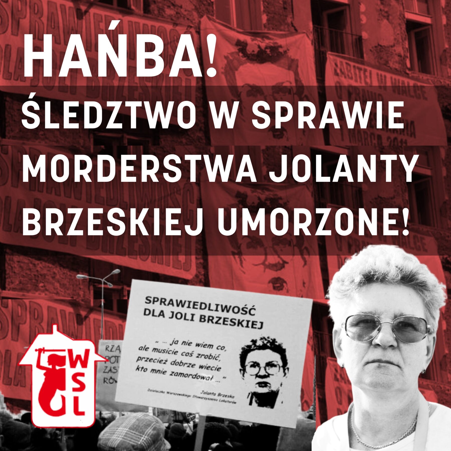 Hańba! Śledztwo w sprawie Brzeskiej znów umorzone!