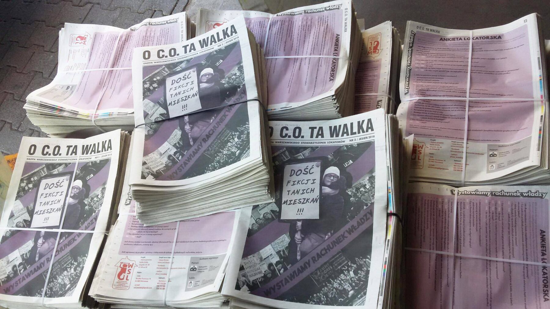 Nowy numer gazety „O C.O. TA WALKA”