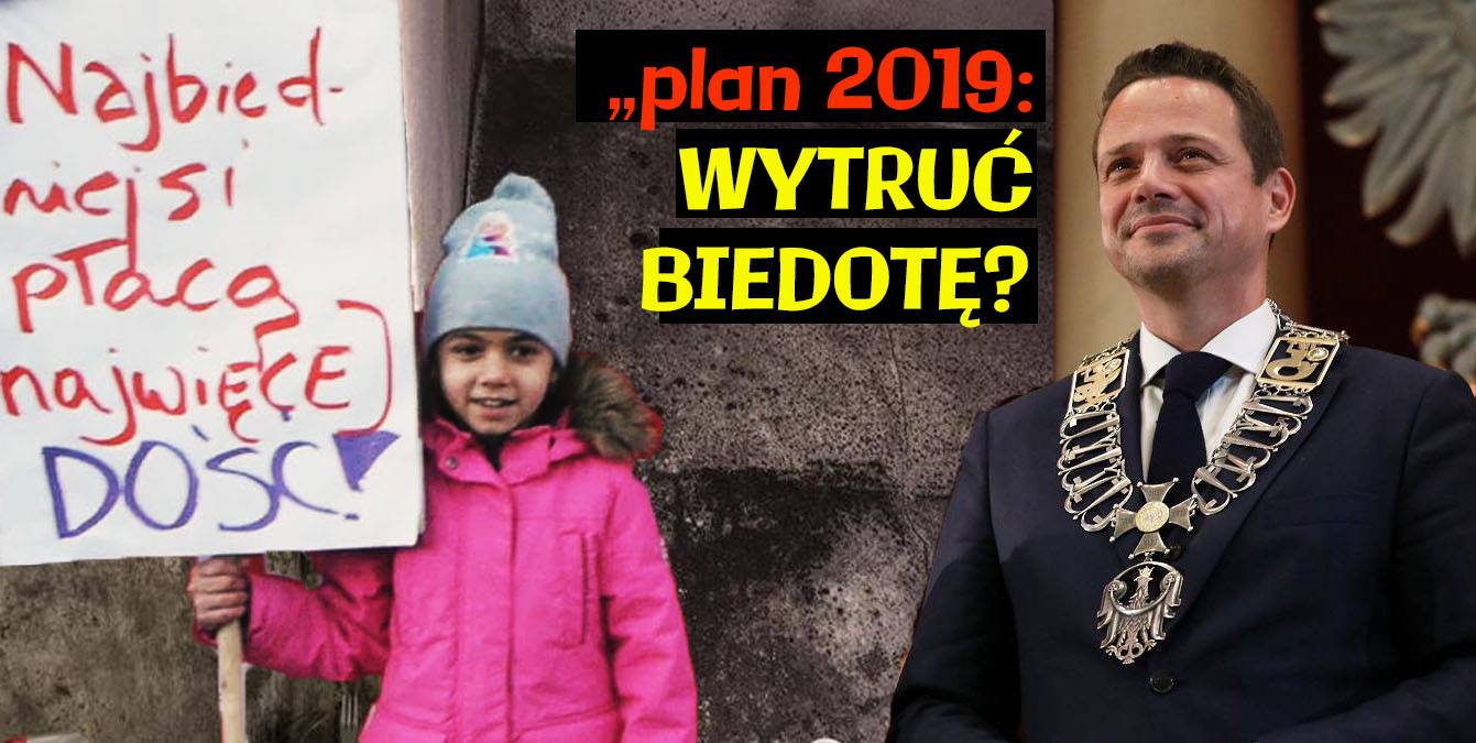 Plan Trzaskowskiego: Wytruć biedotę?